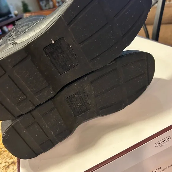 Vintage Coach Kayla Black Boot Size 8 1/2 - Picture 5 of 7